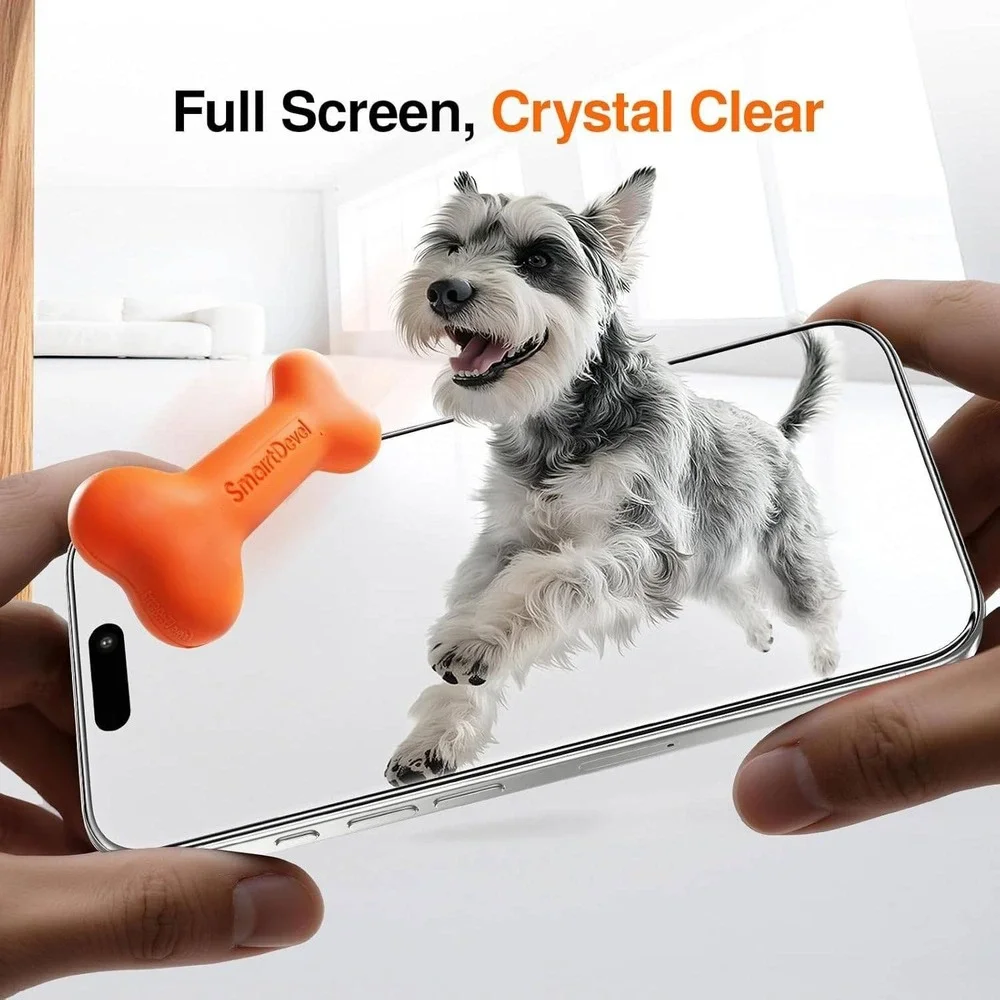 SmartDevil iPhone‎ Screen Protector Tempered Glass Military Grade 9H 2Pack